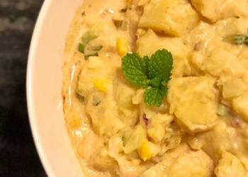 Ultimate Cooking Recipe Spicy potato salad Delicious Perfect