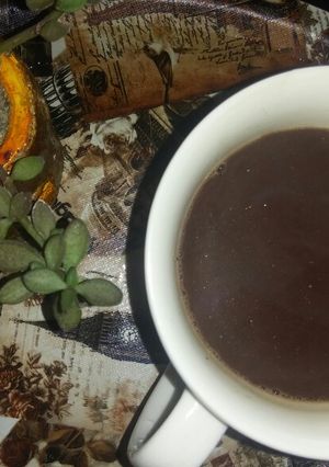 عکسی از دستور هات چاکلت