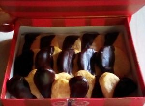Una foto de Galletitas de limón 🍋y chocolate (receta de Vera)