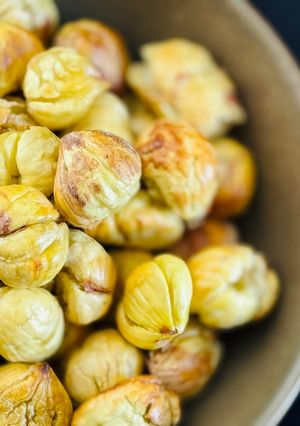 Hình của món 🌱 Hạt Dẻ (Chestnut) Nướng Lò Điện.