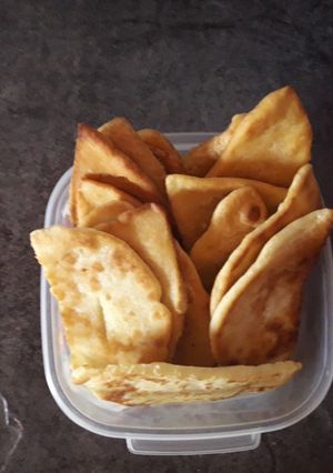 Una foto de Chipa cuerito (así llamamos en el norte a la torta frita)