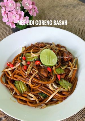 Gambar Mee Lidi Goreng Basah