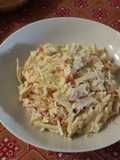 Ensalada coleslaw americana