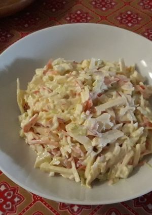 Una foto de Ensalada coleslaw americana