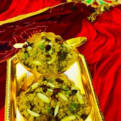 A picture of Rajasthani Churma.