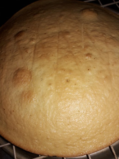 Una foto de Torta de vainilla en sartén