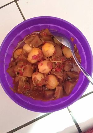 Foto resep Baso Telor Puyuh Sambalado