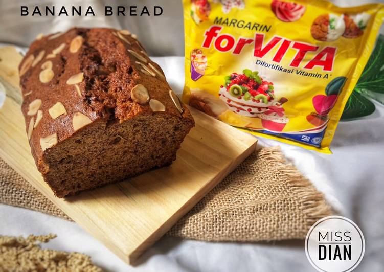 Resep Terbaik Banana bread Nikmat Lezat