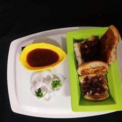 A picture of Chatpati Masala Pav.