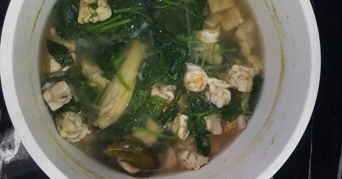 Resep Sayur Bobor Bayam Susu Skim Oleh Rahma Prisdiana Cookpad