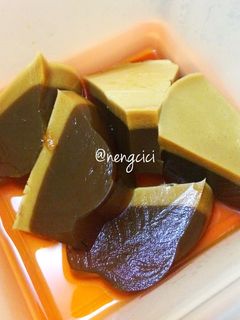 Foto resep Agar agar Santan Gula Merah