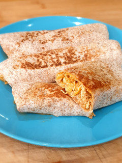 Una foto de Tacos de pollo mechado