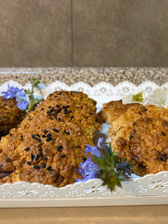 Una foto de Galletas de avena, manzana y chocolate