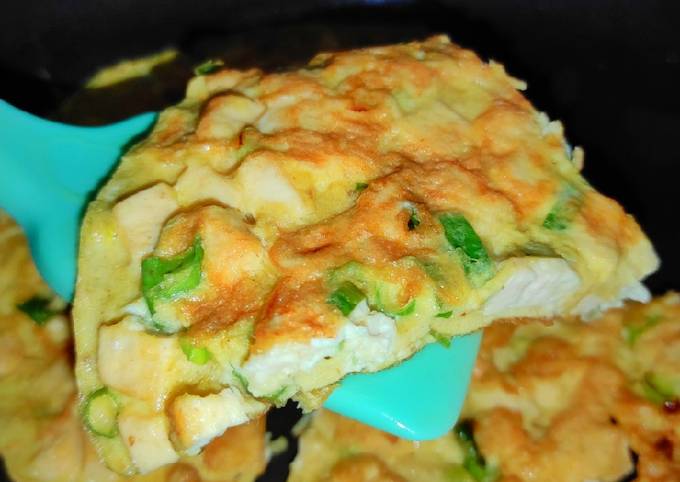 Resep Omelet Tahu Aka Dadar Tahu Oleh Minarsih Ummuarwa Cookpad