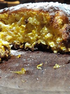 Una foto de Budín de mandarina, Facilísimo s/harina.😉👌