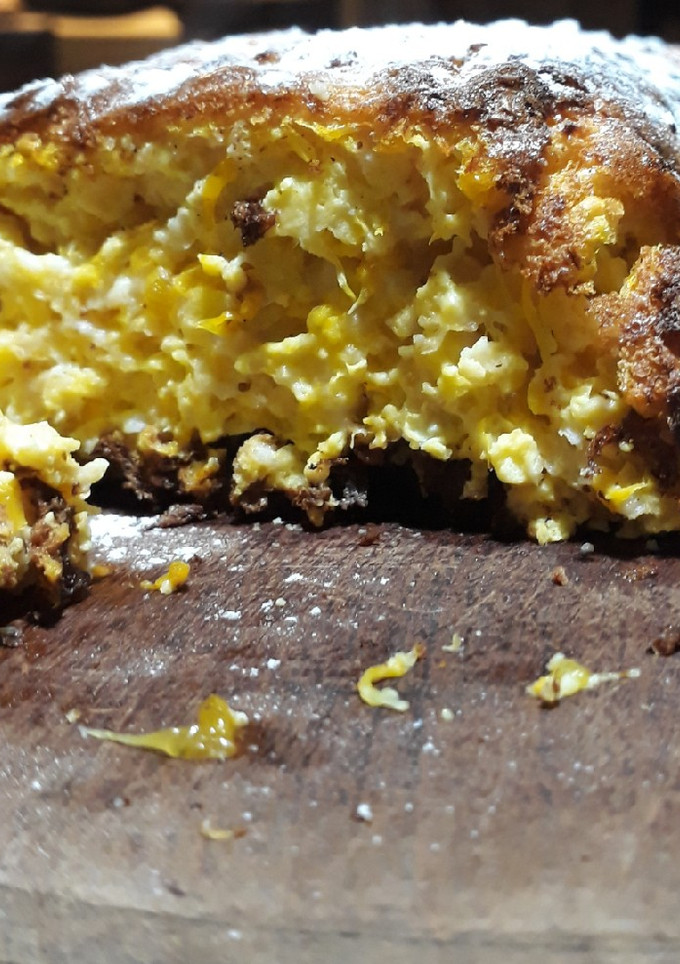 Una foto de Budín de mandarina, Facilísimo s/harina.😉👌