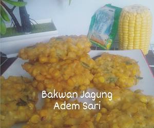 Fresh Menyajikan Bakwan Jagung Adem Sari Enak Sempurna
