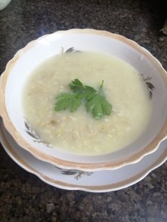 صورة لوصفة شوربه الفريكه