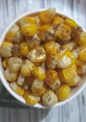 A picture of Sweet corn chat.
