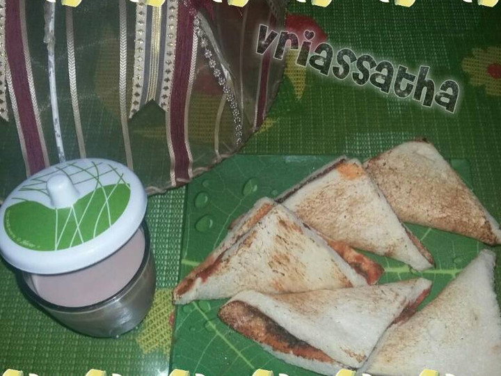 Resep: Sandwich toast mackerel Ekonomis