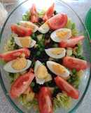 Ensalada multicolor súper nutritiva
