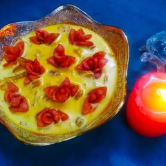 A picture of Strawberry Roses in Sevaiya Kheer.