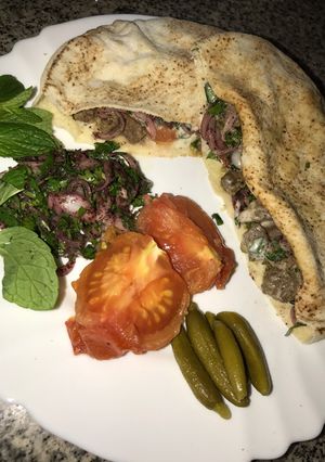 صورة لوصفة شاورما لحم 👌🏻😋🤤