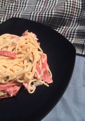 Foto resep Spaghetti Carbonara