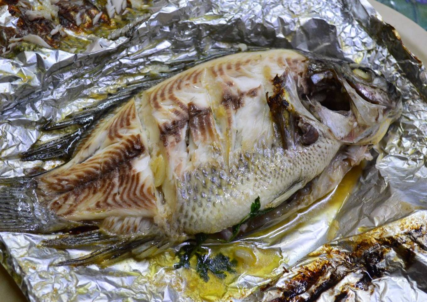 Mojarra empapelada