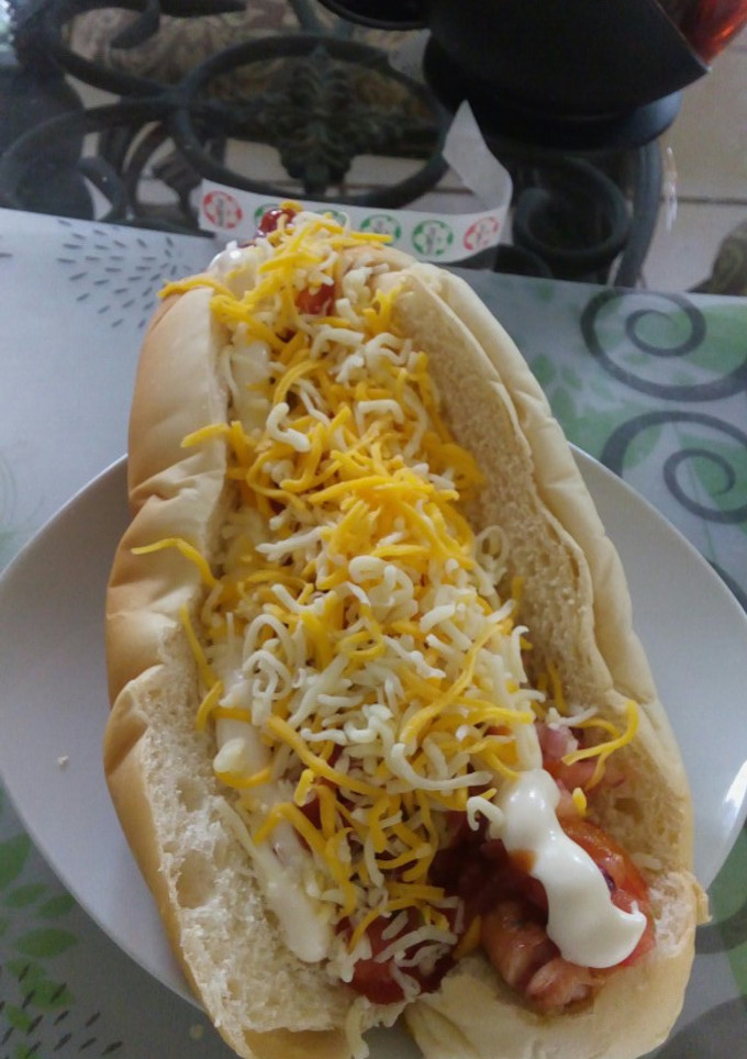 Una foto de Pan con chorizos desayuno a mi estilo