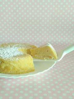 Una foto de Pastel Japonés de Queso Vegano (Cotton Cheesecake)