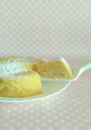 Foto principal de Pastel Japonés de Queso Vegano (Cotton Cheesecake)