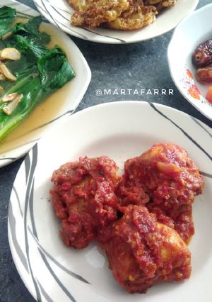 Foto resep Ayam sambal goreng kurma