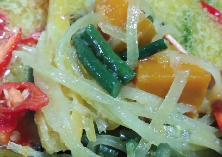 Resep Sayur santan pepaya Anti Gagal