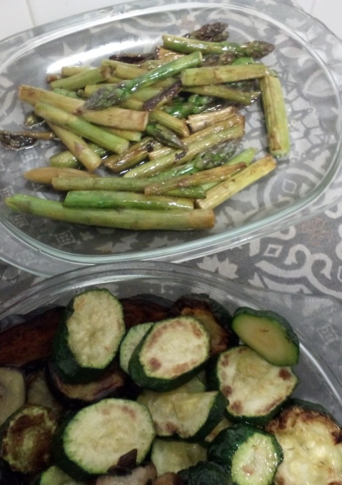 Una foto de Parrillada de verduras