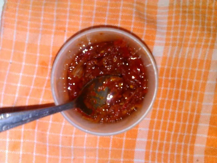 Langkah Gampang Membuat Resep Sambal Terasi Goreng (#postingrame2_recooksambel) yang Enak Banget Anti Ribet, Bikin Ngiler