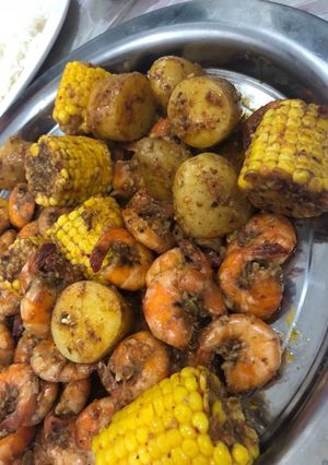 صورة لوصفة بولينج كراب و شرمب boiling crab 🦀