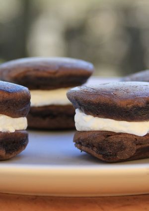 Una foto de Tortitas o panqueques de Oreo