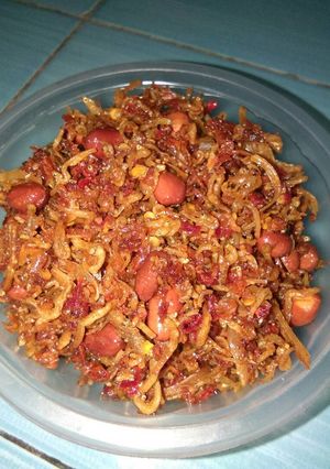 Foto resep Sambel teri kacang kering