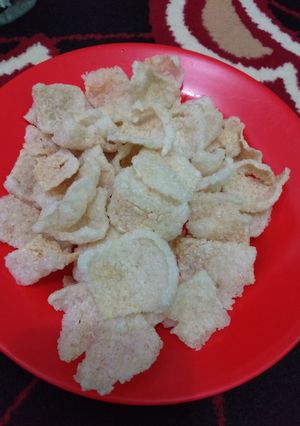 Foto resep Kerupuk nasi simple