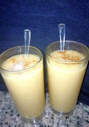 A picture of Mango chilli smoothie recipe.