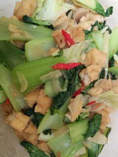 Foto resep Oseng tahu pakcoy