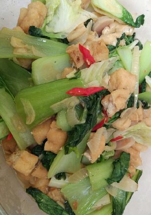 Foto resep Oseng tahu pakcoy