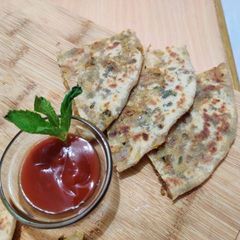 Onion Mint Paratha A picture of Onion Mint Paratha.
