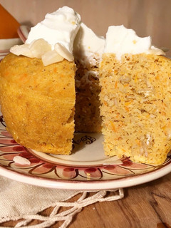 Foto di Tortino light alla zucca cotto al vapore