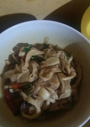 Foto resep Tumis jamur saus tiram