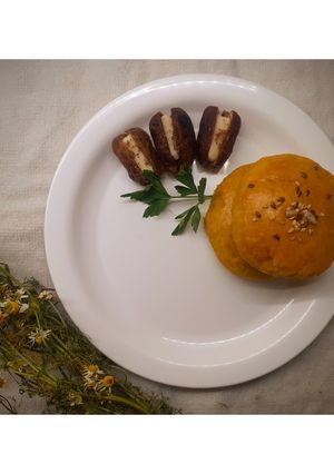 Una foto de Pancitos viena de cúrcuma y extracto de malta