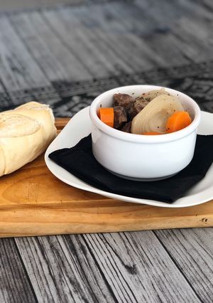 Una foto de Escabeche de carne