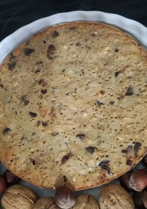 Foto di Pan di noci nocciole e cioccolato fondente