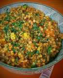Zöldséges tarhonyás hús 🥕🌽🧅🌶🫑🍅🥘🥘🥘